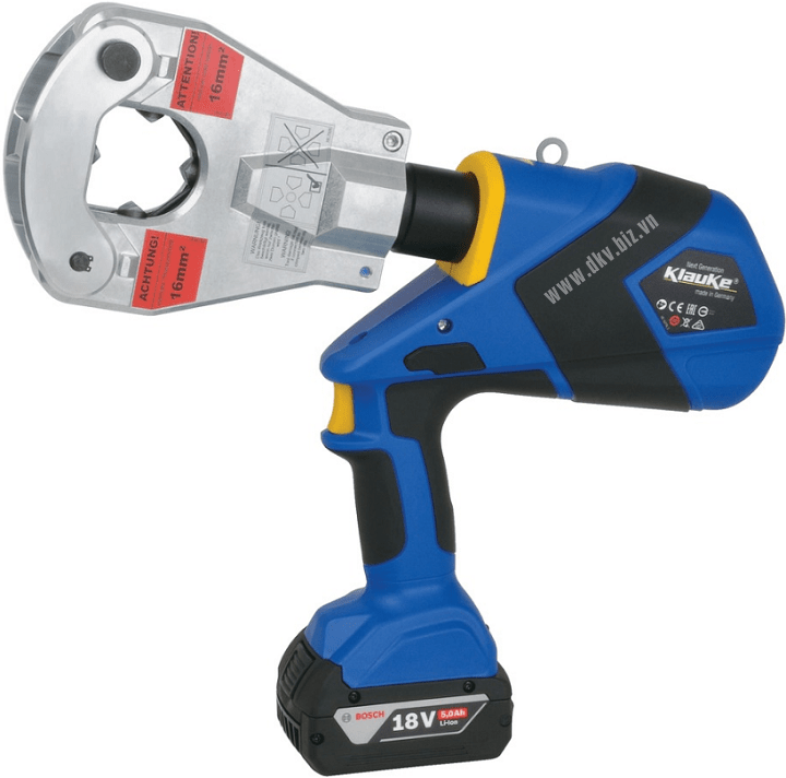 May ep cot Thuy Luc Klauke EK 60 VP/FT , Klauke Cordless Hydraulic Crimpers EK 60 VP/FT