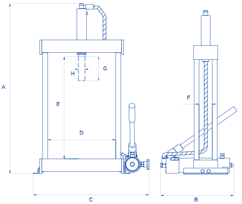 Máy ép thủy lực OMCN 152 | OMCN hydraulic presses 152