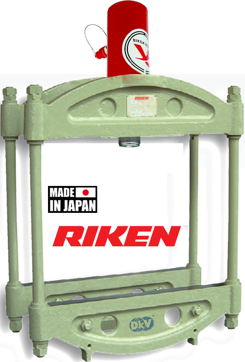 Máy ép thủy lực Riken CD-50, Riken hydraulic presses CD-50