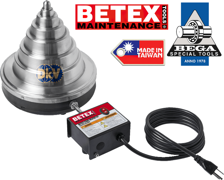 máy gia nhiệt vòng bi Betex CHU, Betex heaters CHU
