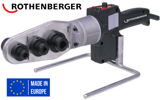 Máy hàn ống HDPE Rothenberger 053892X, máy hàn ống nhiệt Rothenberger 053892X, Rothenberger Protable socket welder 053892X