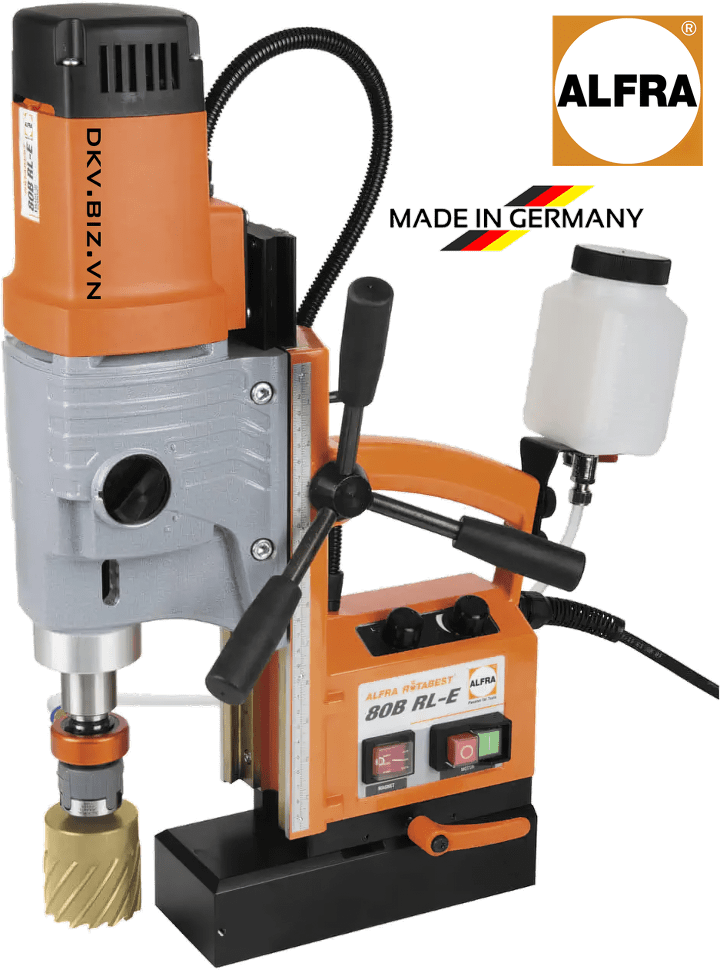 Máy khoan từ Alfra RB 80 B RL-E, Alfra magnetic drilling machines RB 80 B RL-E