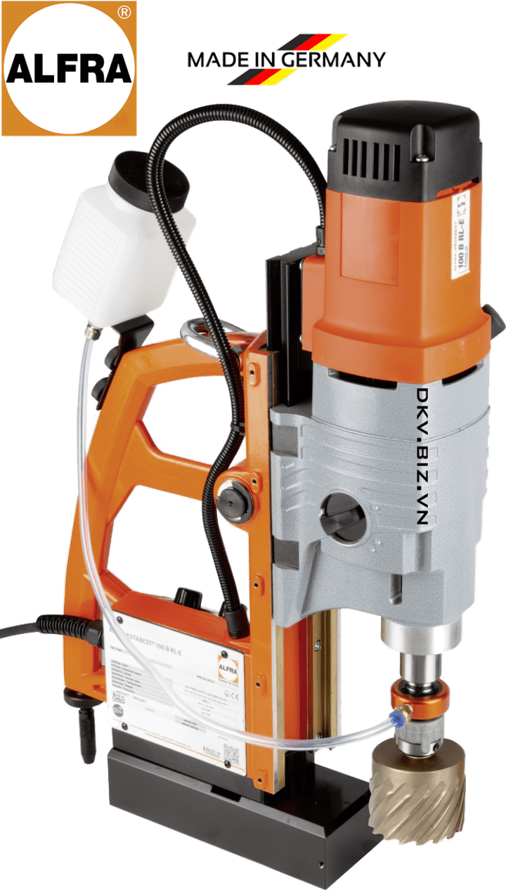 Máy khoan từ Alfra RB 100 B RL-E, Alfra magnetic drilling machines RB 100 B RL-E