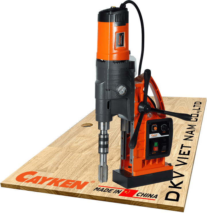 Máy khoan từ Cayken KCY-100/4WDO, Cayken magnetic drilling machines KCY-100/4WDO