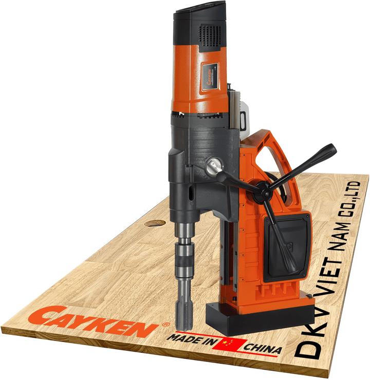 Máy khoan từ Cayken KCY-130/4WDO, Cayken magnetic drilling machines KCY-130/4WDO