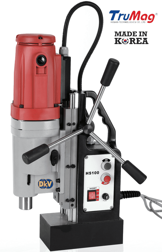 Máy khoan từ Hosan HS100, Hosan magnetic drilling machines HS100