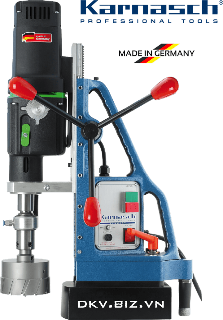 Máy khoan từ Karnasch KAS 100 SILVER-MAG, Karnasch magnetic drilling machines KAS 100 SILVER-MAG