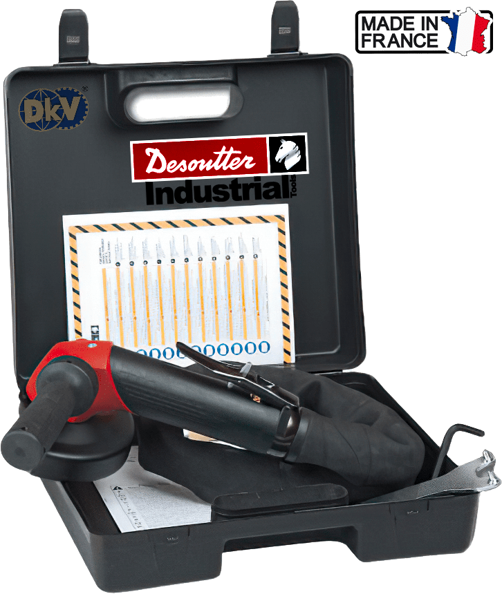Máy mài góc khí nén Desoutter KA16120B45VK, Desoutter air angle grinder KA16120B45VK