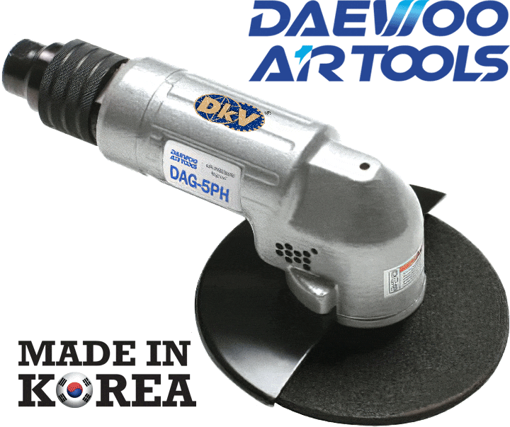 Máy mài góc khí nén Daewoo DAG-5PH, Daewoo air angle grinder DAG-5PH