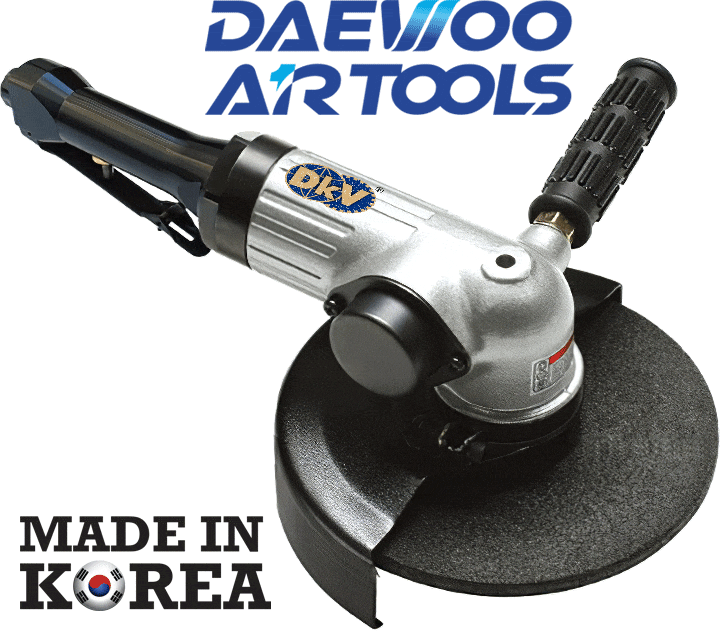 Máy mài góc khí nén Daewoo DAG-6LXAT, Daewoo air angle grinder DAG-6LXAT