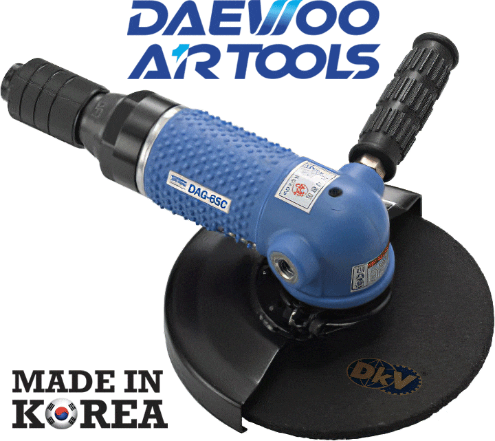Máy mài góc khí nén Daewoo DAG-6SC, Daewoo air angle grinder DAG-6SC
