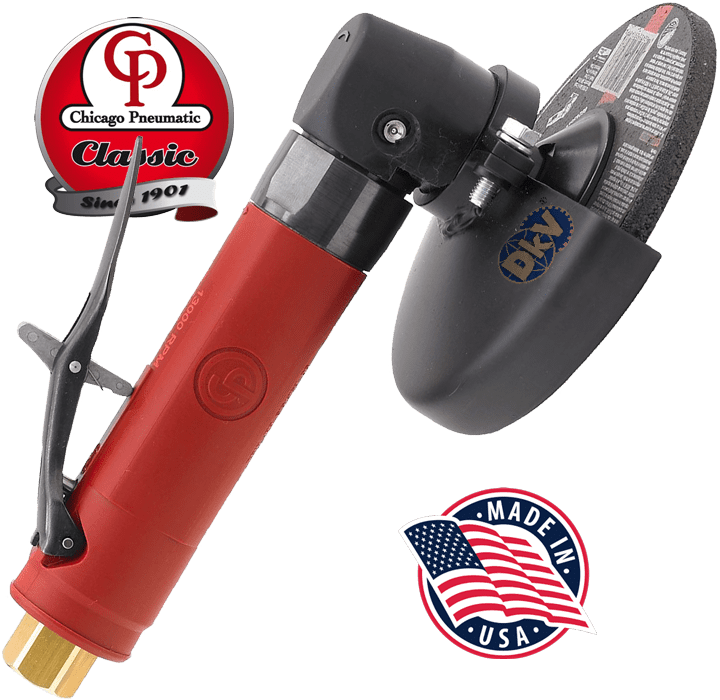Máy mài góc khí nén Chicago Pneumatic CP3019-13A4, Chicago Pneumatic air angle grinder CP3019-13A4