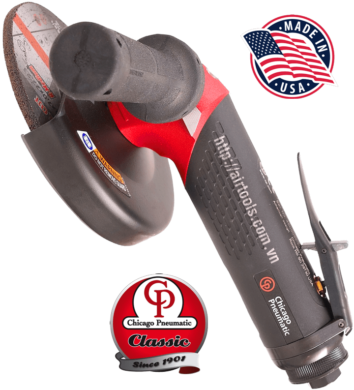 Máy mài góc khí nén Chicago Pneumatic CP3650-100AB6VK, Chicago Pneumatic air angle grinder CP3650-100AB6VK