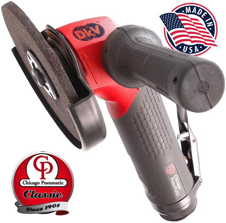 Máy mài góc khí nén Chicago Pneumatic CP3650-120AB5VK, Chicago Pneumatic air angle grinder CP3650-120AB5VK