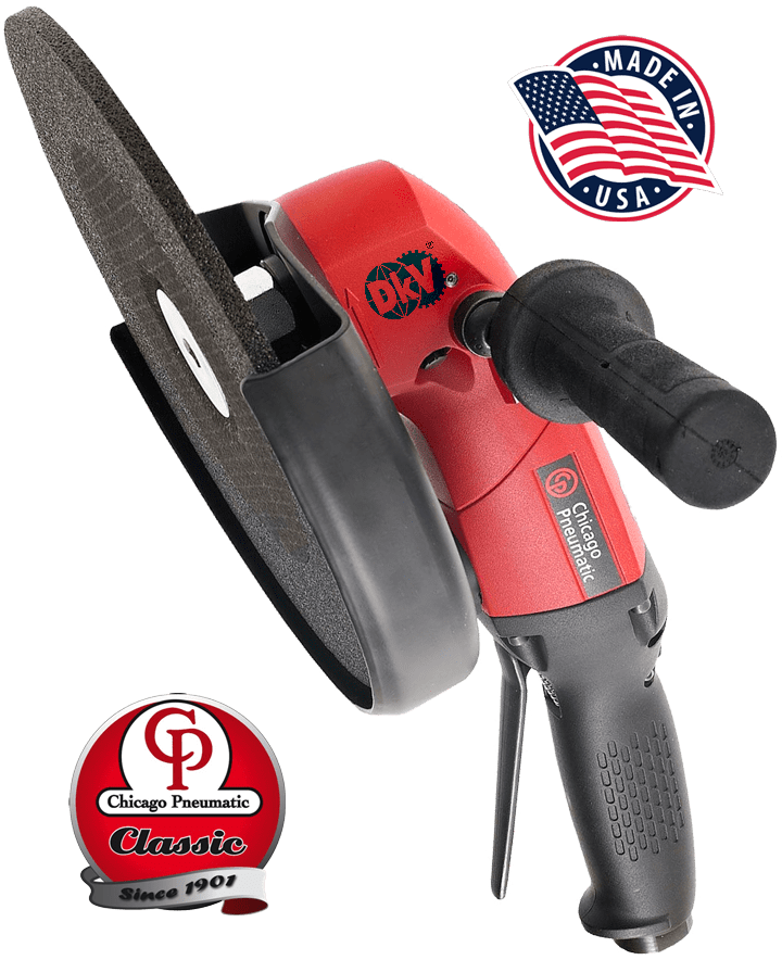 Máy mài góc khí nén Chicago Pneumatic CP3850-60AB9V, Chicago Pneumatic air angle grinder CP3850-60AB9V