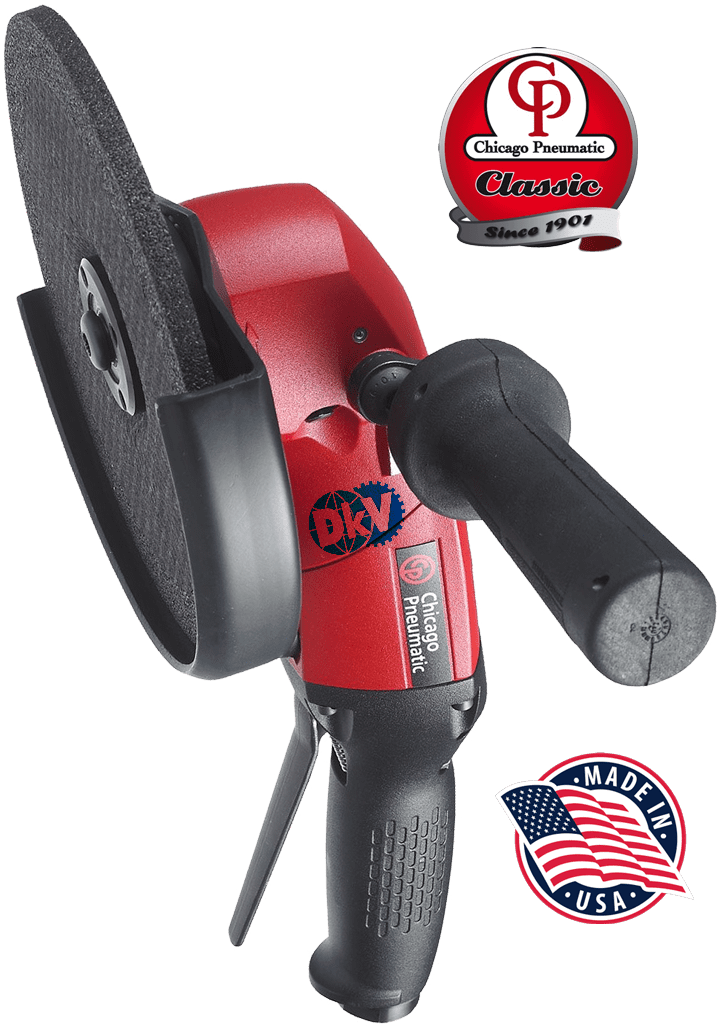 Máy mài góc khí nén Chicago Pneumatic CP3850-85AB7VE, Chicago Pneumatic air angle grinder CP3850-85AB7VE