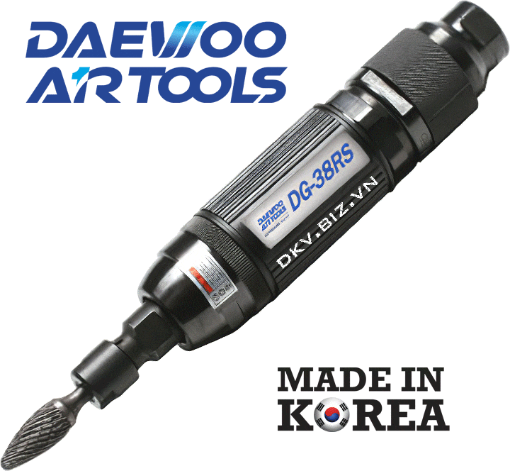 Máy mài lỗ khí nén Daewoo DG-38RS, Daewoo air die grinder DG-38RS