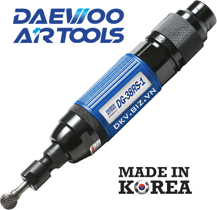 Máy mài lỗ khí nén Daewoo DG-38RS-1, Daewoo air die grinder DG-38RS-1