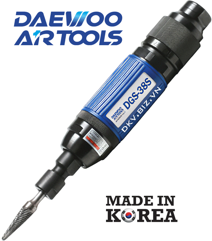 Máy mài lỗ khí nén Daewoo DGS-38S, Daewoo air die grinder DGS-38S