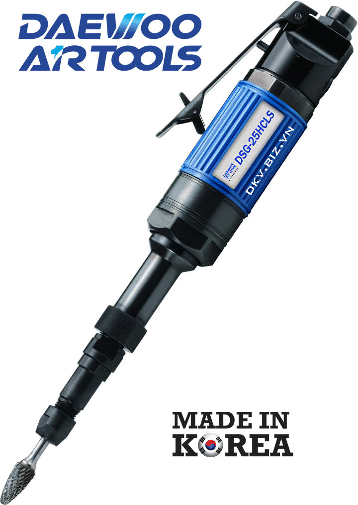 Máy mài lỗ khí nén Daewoo DSG-25HCLS, Daewoo air die grinder DSG-25HCLS