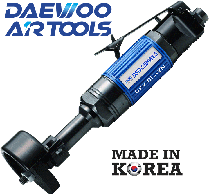 Máy mài lỗ khí nén Daewoo DSG-25HWLS, Daewoo air die grinder DSG-25HWLS