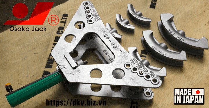 Máy uốn ống thủy lực Osaka PB-60, Osaka pipe hydraulic bender PB-60: