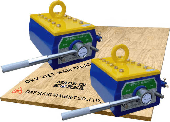nam cham cau hang daesung dpl-200, daesung permanent lifting magnet dpl-200