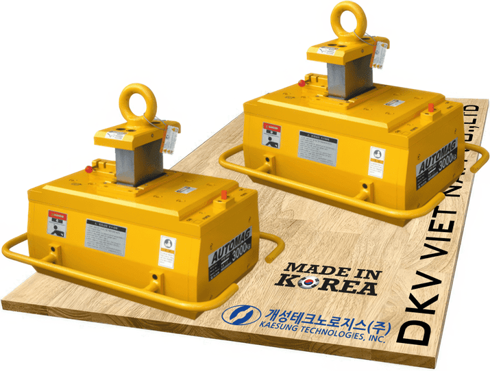 Nam châm cẩu hàng Kaesung ATM-5000, Kaesung permanent lifting magnet ATM-5000