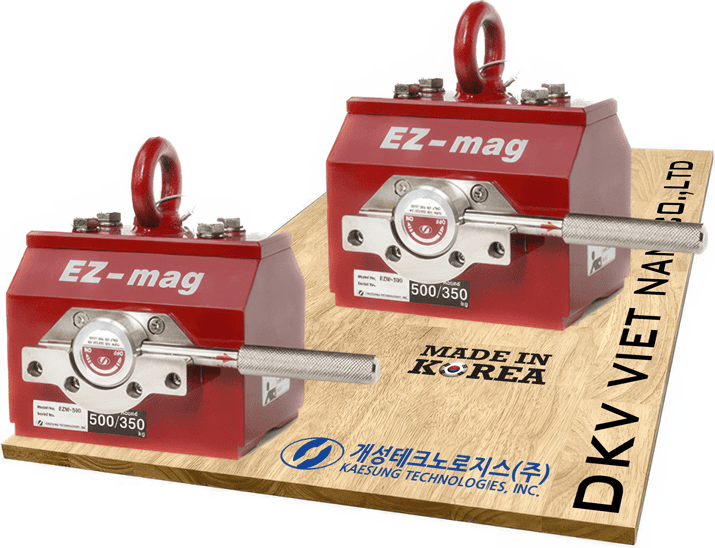 Nam châm cẩu hàng Kaesung EZM-500, Kaesung permanent lifting magnet EZM-500