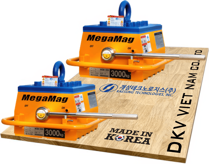 nam cham cau hang kaesung mgm-10000, kaesung permanent lifting magnet mgm-10000
