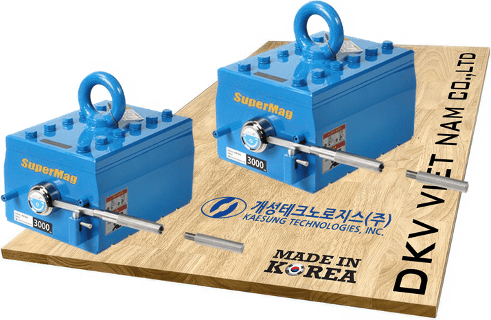Nam châm cẩu hàng Kaesung SPM-2000, Kaesung permanent lifting magnet SPM-2000