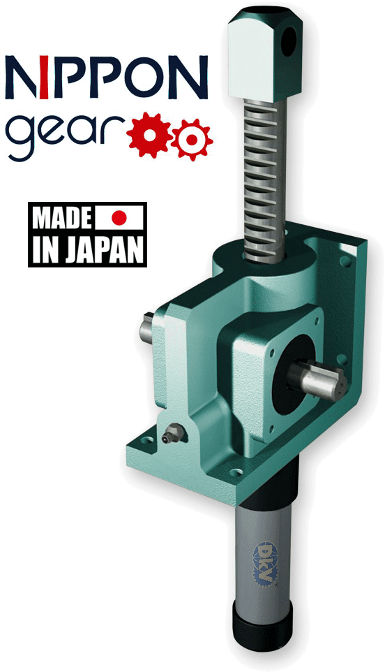 kich ren co khi Nippon JMR, Nippon screw jack JMR