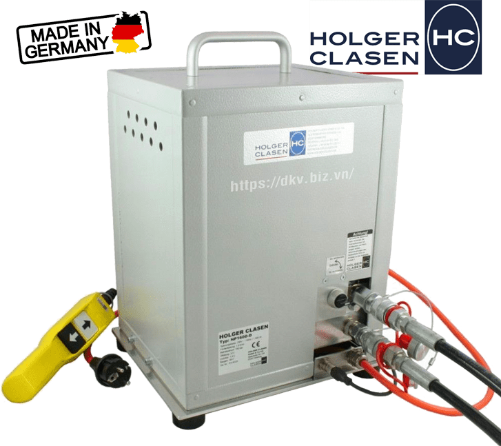 Bơm thủy lực Holger Clasen NP 1600-D, bơm điện thủy lực Holger Clasen NP 1600-D, Holger Clasen electric hydraulic pump NP 1600-D