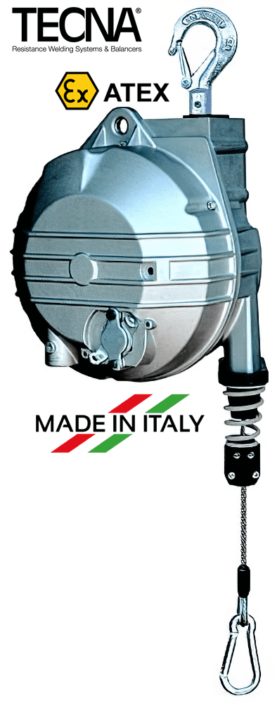 Pa lang can bang chong chay no Tecna 9509AX, Tecna non sparking balanced 9509AX