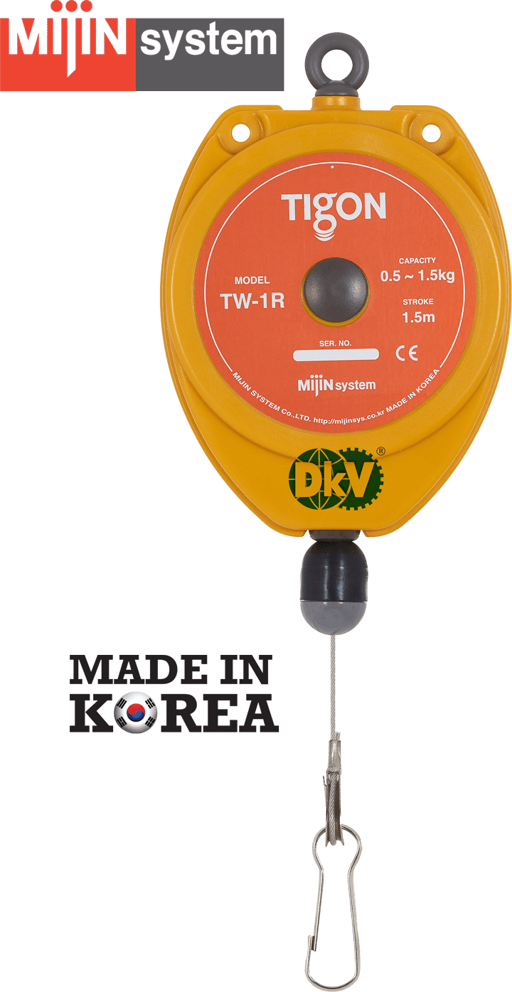 pa lang can bang tigon RW-1R, tigon spring balancer RW-1R