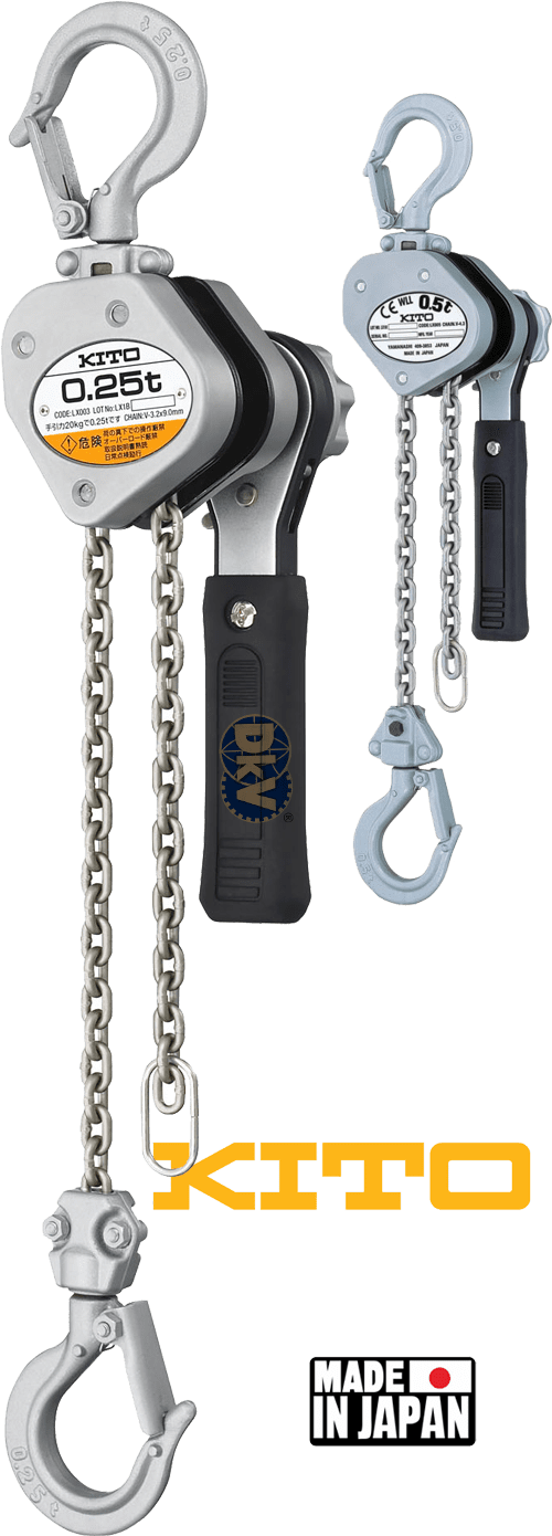 Pa lăng xích lắc tay Kito LX003, Kito lever hoists LX003