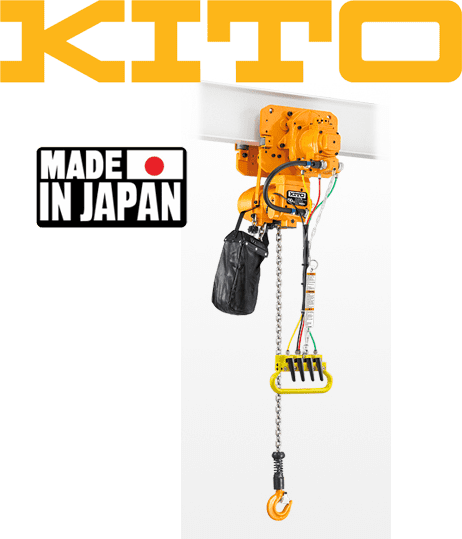 Pa lăng xích khí nén Kito TCRM04PS, Kito pneumatic chain hoists TCRM04PS