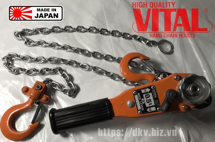 Pa lăng xích lắc tay Vital NR2-05, Vital lever hoists NR2-05