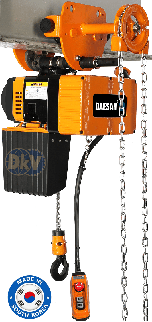 Pa lăng xích điện Daesan DLG-250, Daesan electric chain hoists DLG-250