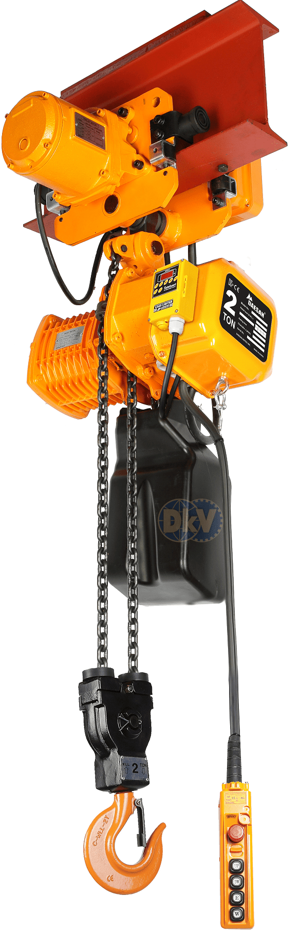 Pa lăng xích điện Daesan DSSM-2W, Daesan electric chain hoists DSSM-2W