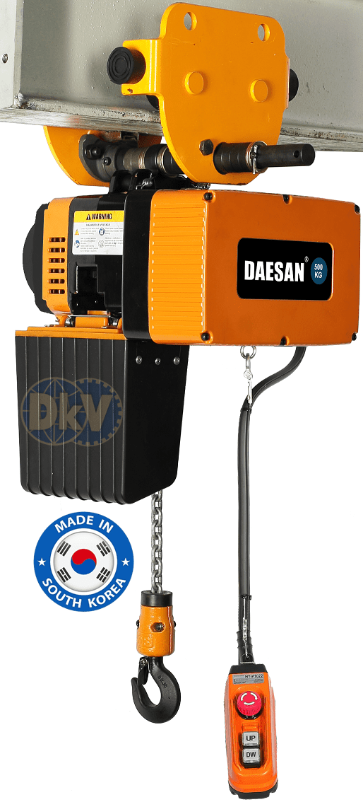 Pa lăng xích điện Daesan EDLP-250, Daesan electric chain hoists EDLP-250