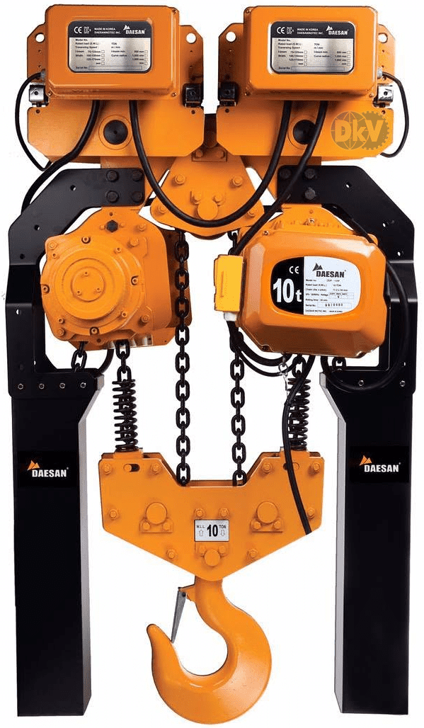 Pa lăng xích điện Daesan EDSA-10W, Daesan electric chain hoists EDSA-10W