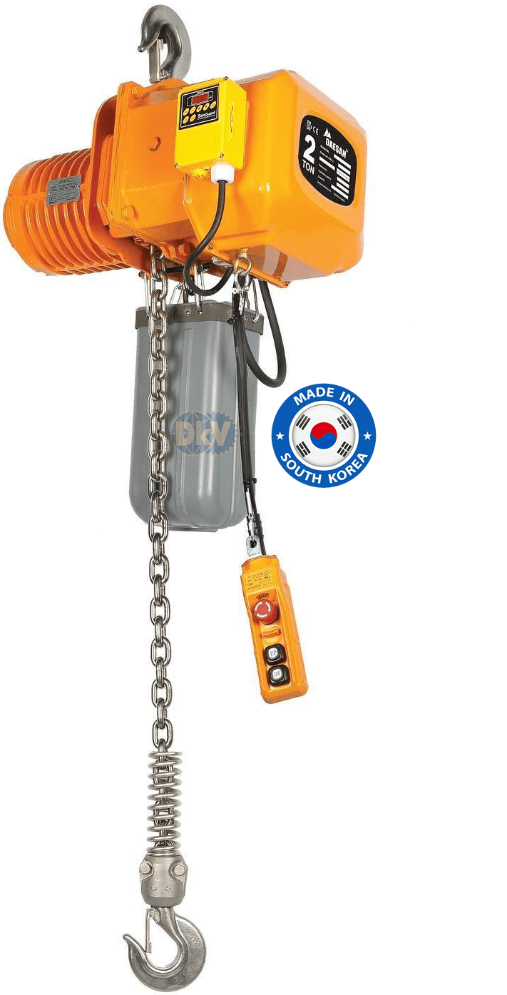 Pa lăng xích điện Daesan EDSA-2.5S, Daesan electric chain hoists EDSA-2.5S