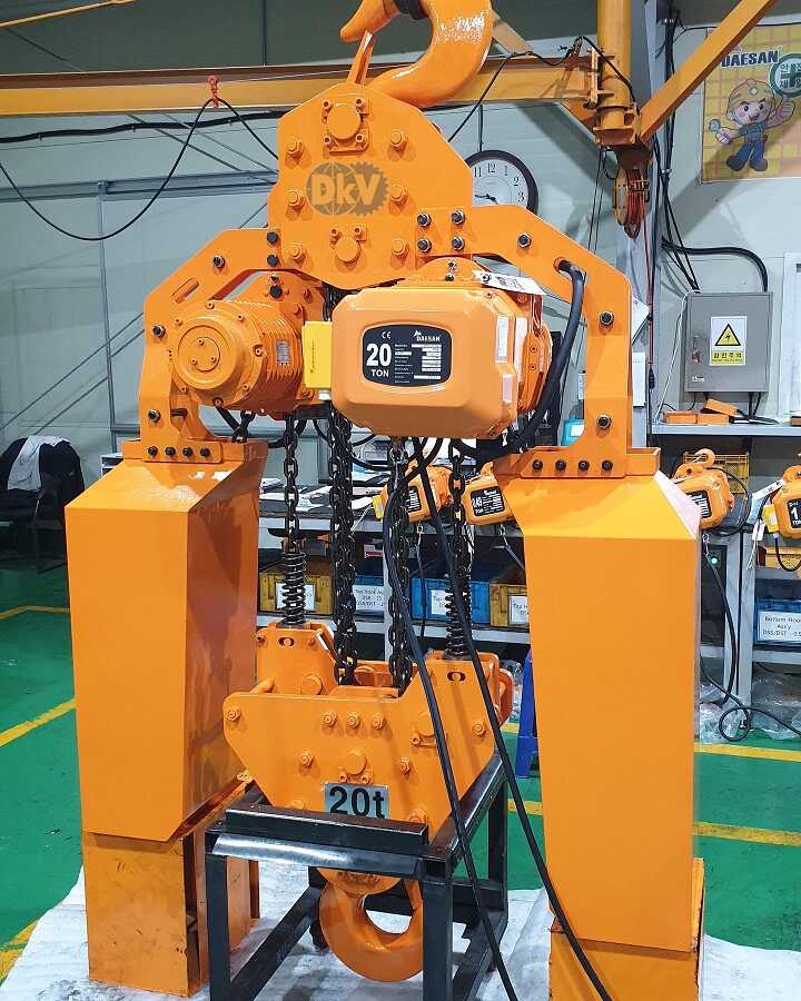 Pa lăng xích điện Daesan EDSA-20W, Daesan electric chain hoists EDSA-20W