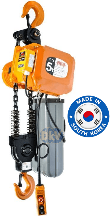 Pa lăng xích điện Daesan EDSA-5W, Daesan electric chain hoists EDSA-5W