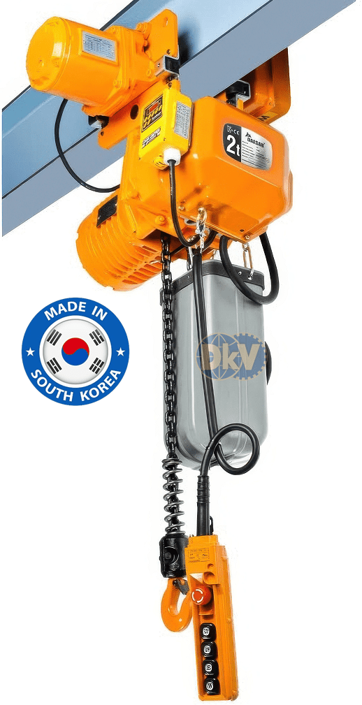 Pa lăng xích điện Daesan EDSM-2S, Daesan electric chain hoists EDSM-2S