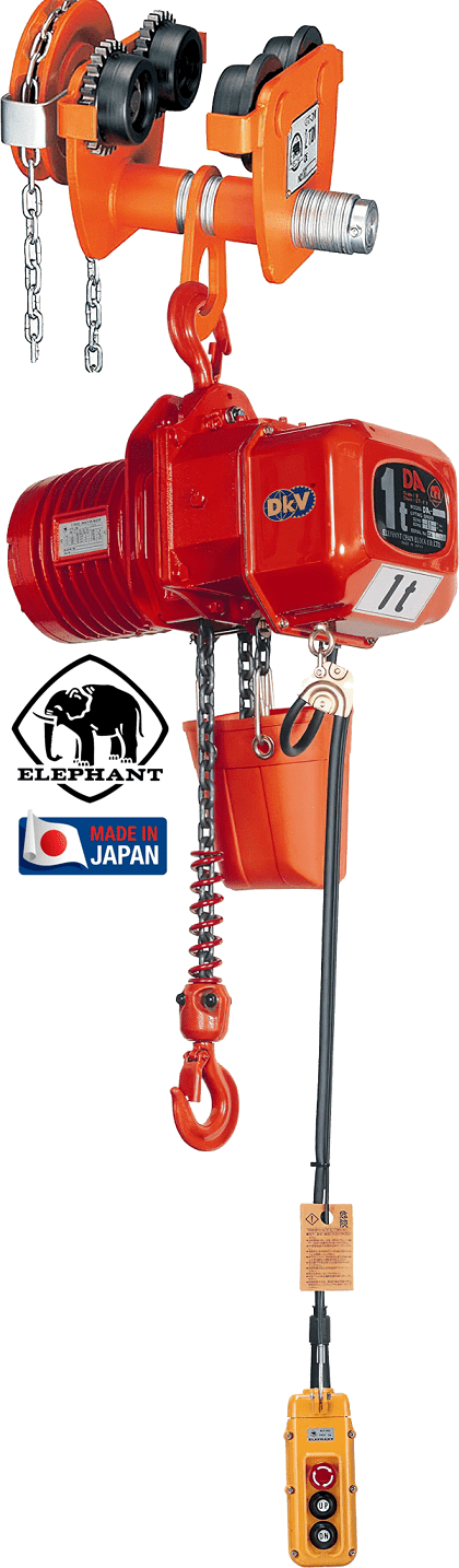 Pa lăng xích điện Elephant DAG-2.5, Elephant electric chain hoists DAG-2.5