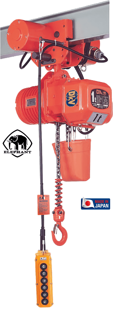 Pa lăng xích điện Elephant DAM-1.5, Elephant electric chain hoists DAM-1.5