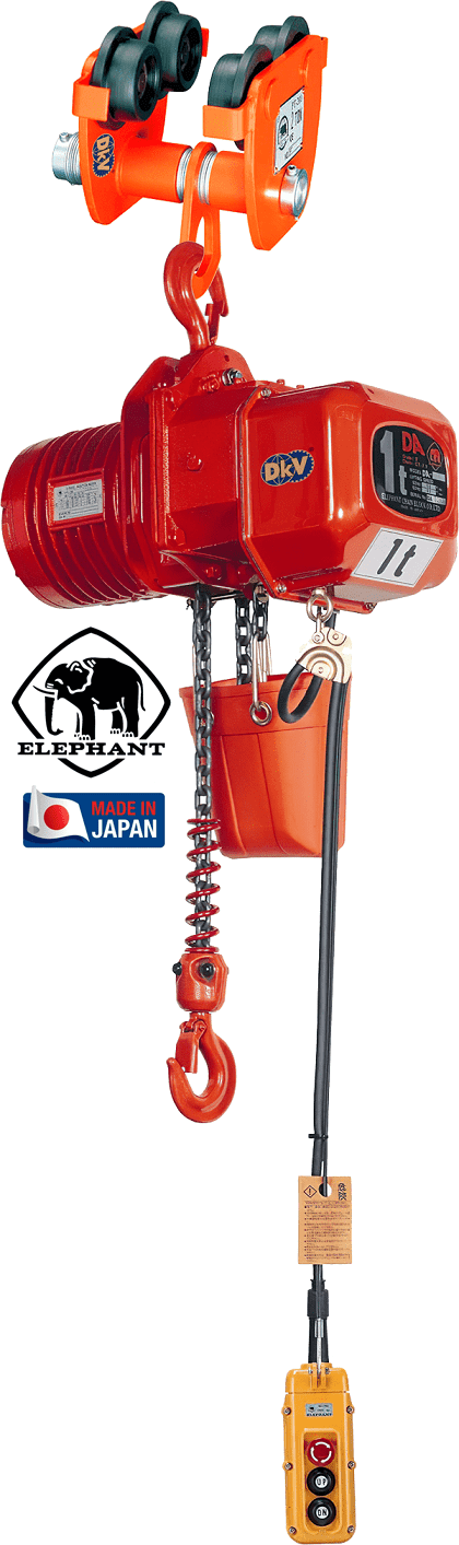 Pa lăng xích điện Elephant DAP-1W, Elephant electric chain hoists DAP-1W