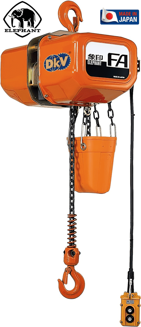 Pa lăng xích điện Elephant FA-2, Elephant electric chain hoists FA-2